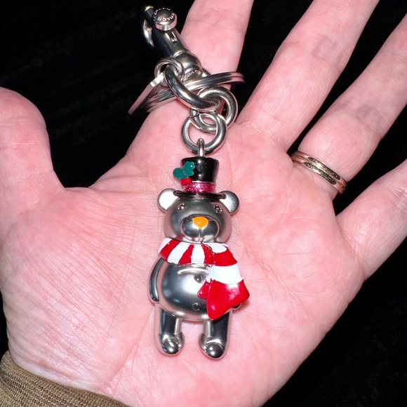SOLD on FB Coach Snowman Bear Charm - Picture 3 of 5